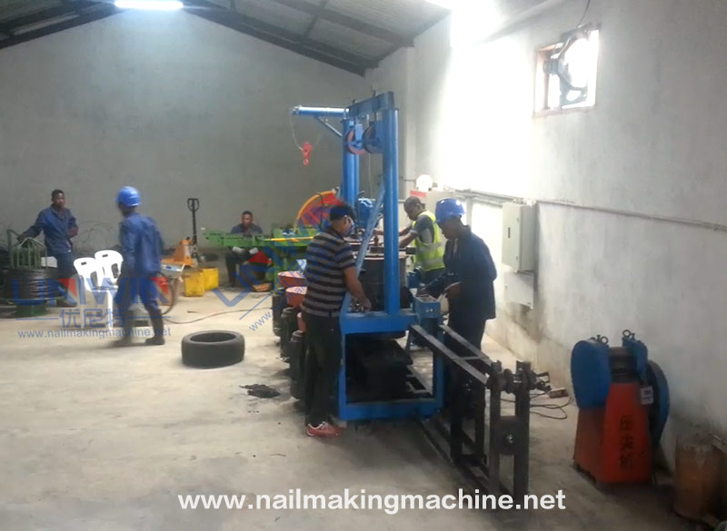 nail making plant in Mozambique