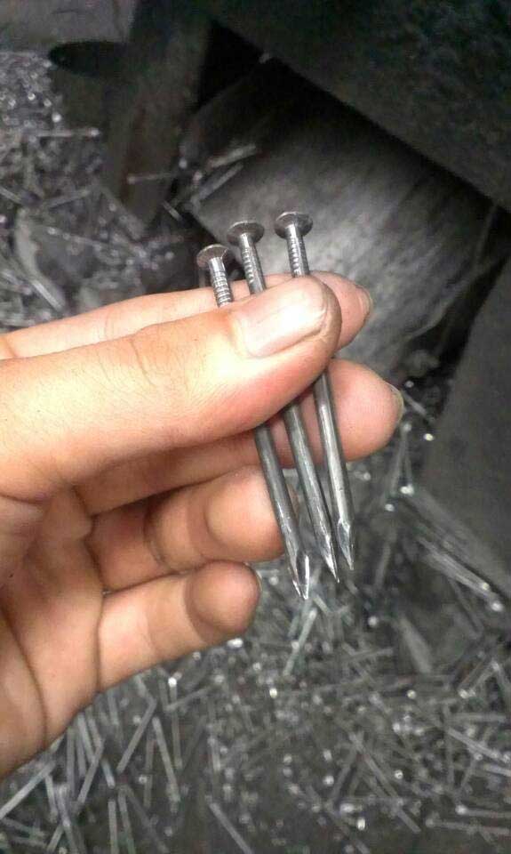 nails made by used nail making machine