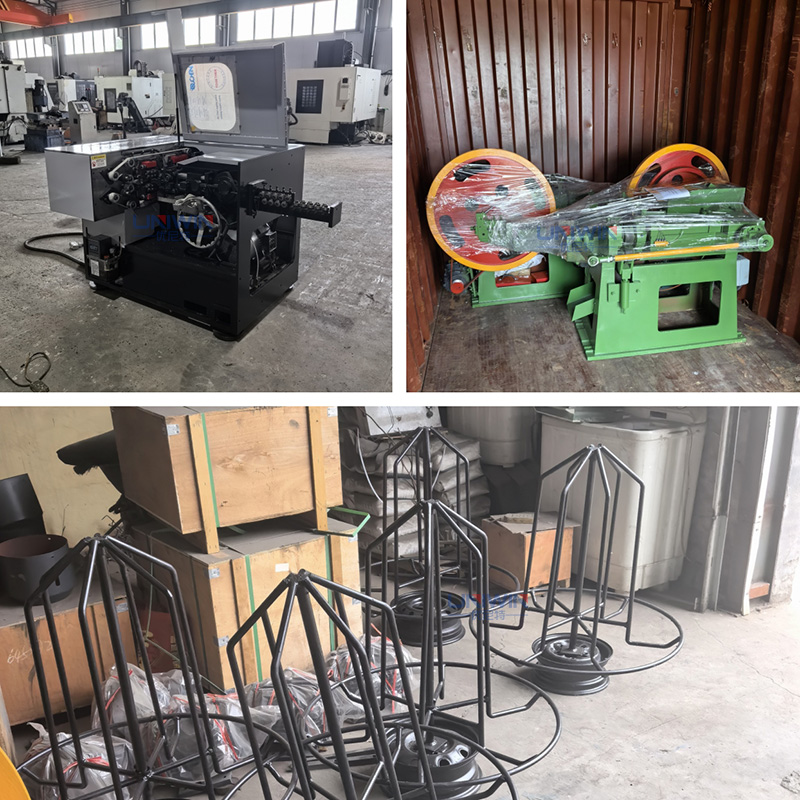 nail making machine shipped to bangladesh