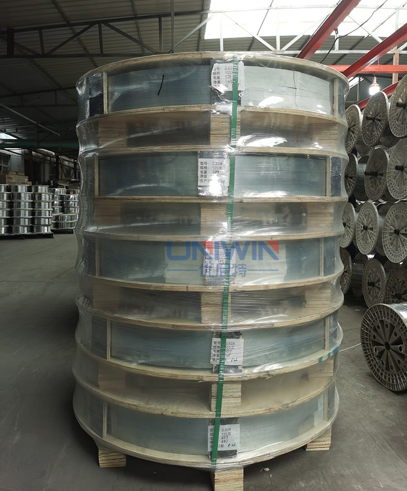 galvanized steel wire bands packaging