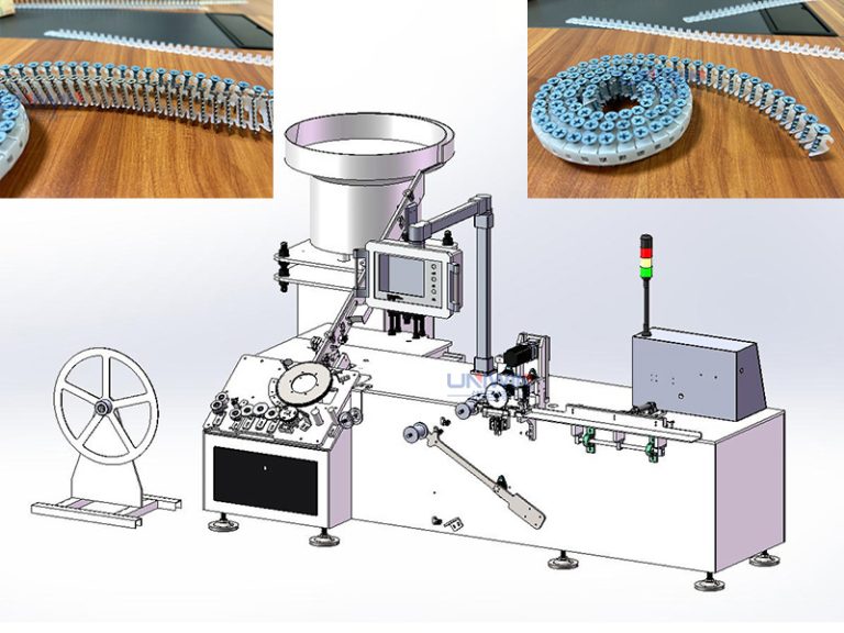 plastic strip collated screw assembly machine