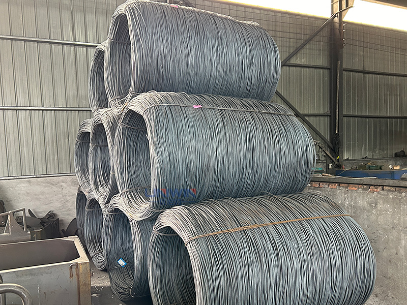 low carbon Q195 Q235 steel wire rods