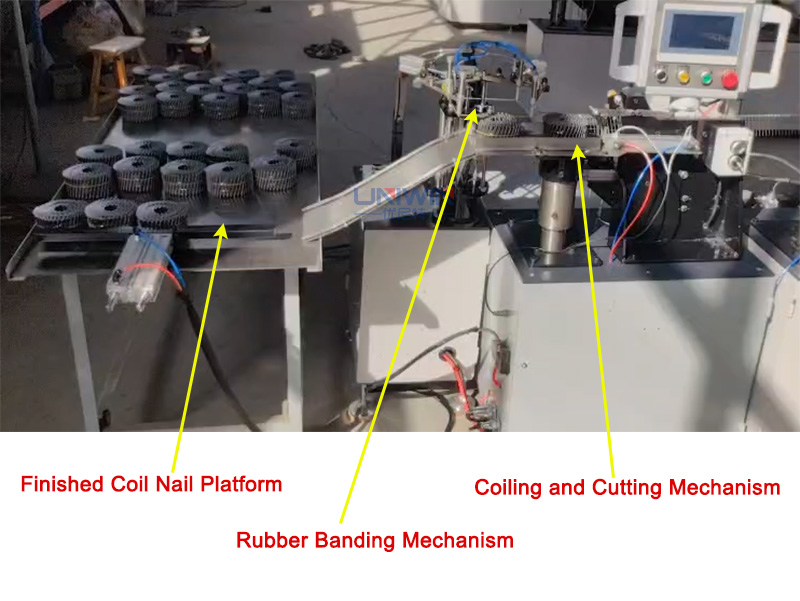 Advanced Rubber Banding Solution for JD-100 Coil Nail Machines